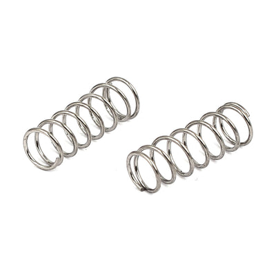 Harfington 0.5mmx5mmx15mm 304 Stainless Steel Compression Springs 10pcs