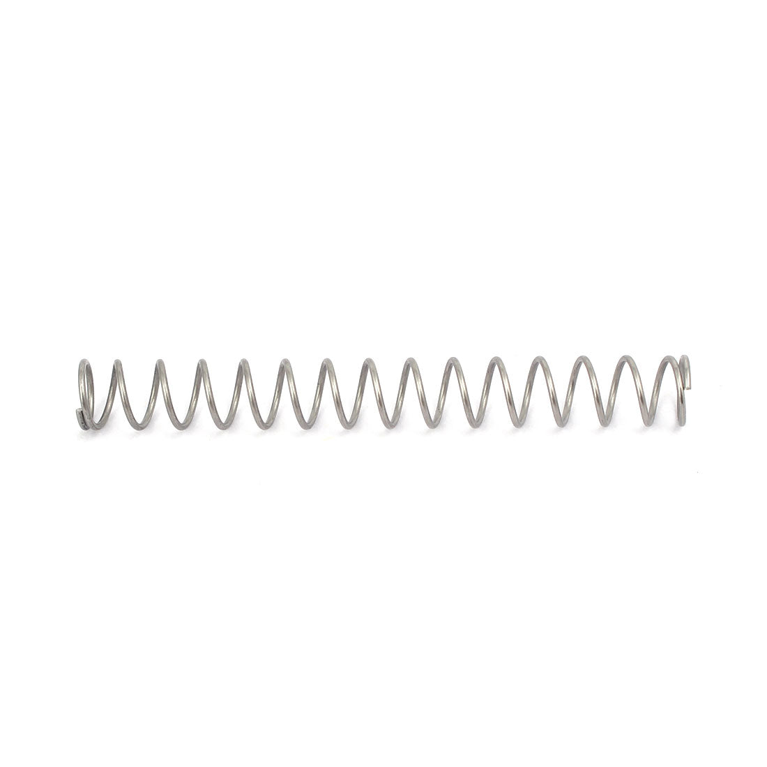 Harfington 0.5mmx5mmx40mm 304 Stainless Steel Compression Springs Silver Tone 10pcs