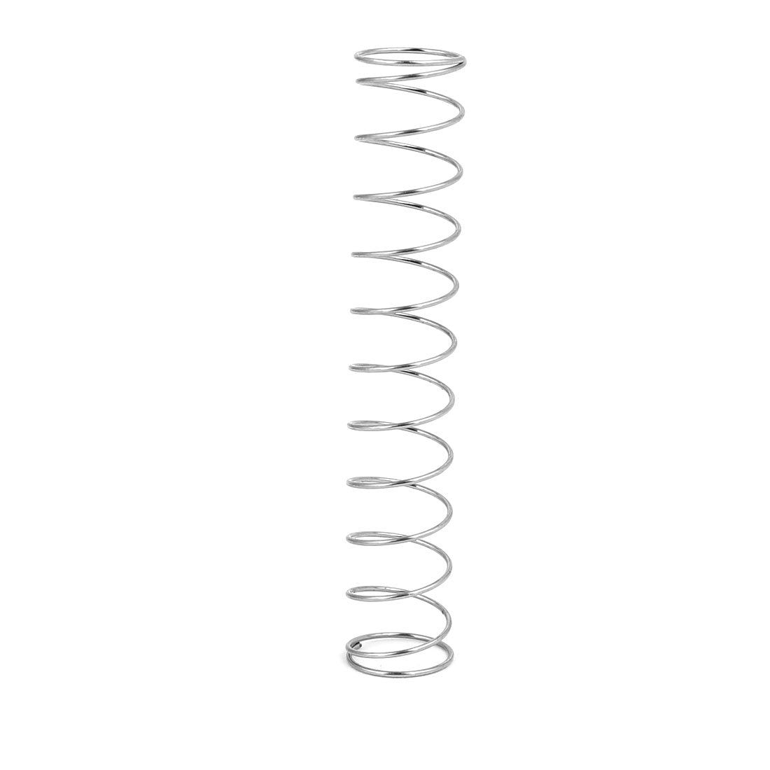 uxcell Uxcell 0.5mmx9mmx50mm 304 Stainless Steel Compression Springs 10pcs