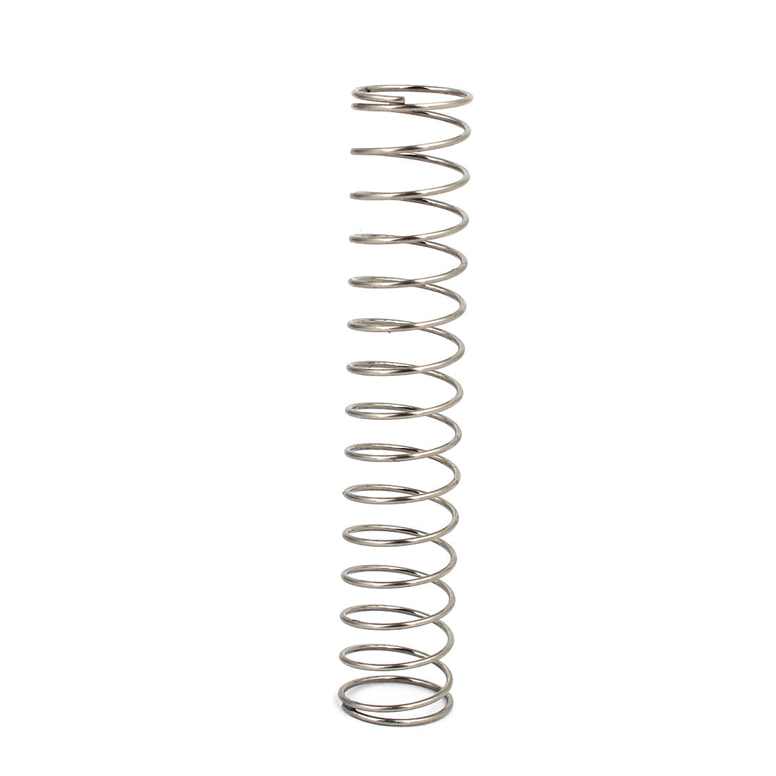 Harfington 0.6mmx10mmx50mm 304 Stainless Steel Compression Springs 10pcs