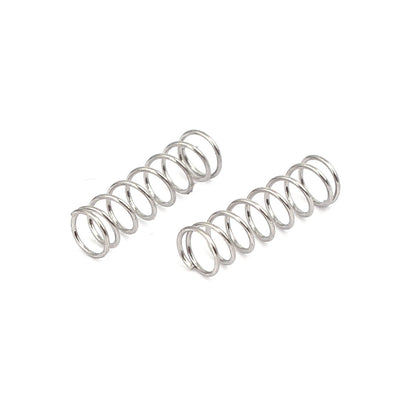 Harfington 0.3mmx3mmx10mm 304 Stainless Steel Compression Springs Silver Tone 20pcs