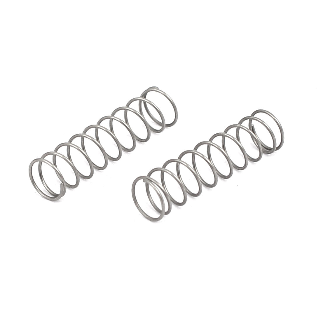 Harfington 0.3mmx4mmx15mm 304 Stainless Steel Compression Springs 20pcs