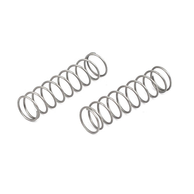 Harfington 0.3mmx4mmx15mm 304 Stainless Steel Compression Springs 20pcs