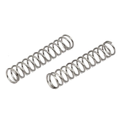 Harfington Uxcell 0.5mmx5mmx25mm 304 Stainless Steel Compression Springs 20pcs