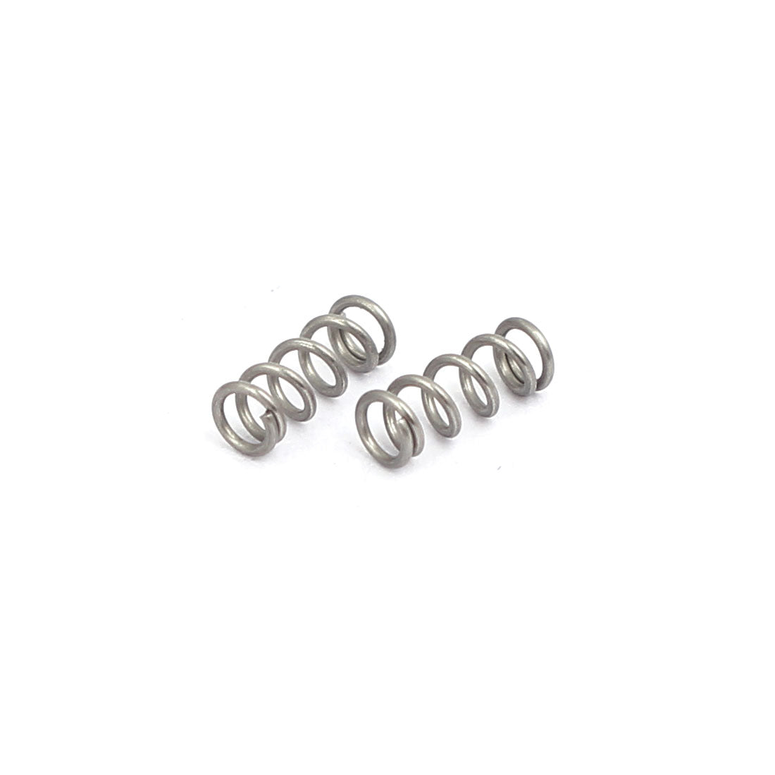 Harfington 0.3mmx2mmx5mm 304 Stainless Steel Compression Springs Silver Tone 20pcs
