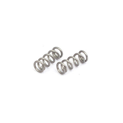 Harfington 0.3mmx2mmx5mm 304 Stainless Steel Compression Springs Silver Tone 20pcs