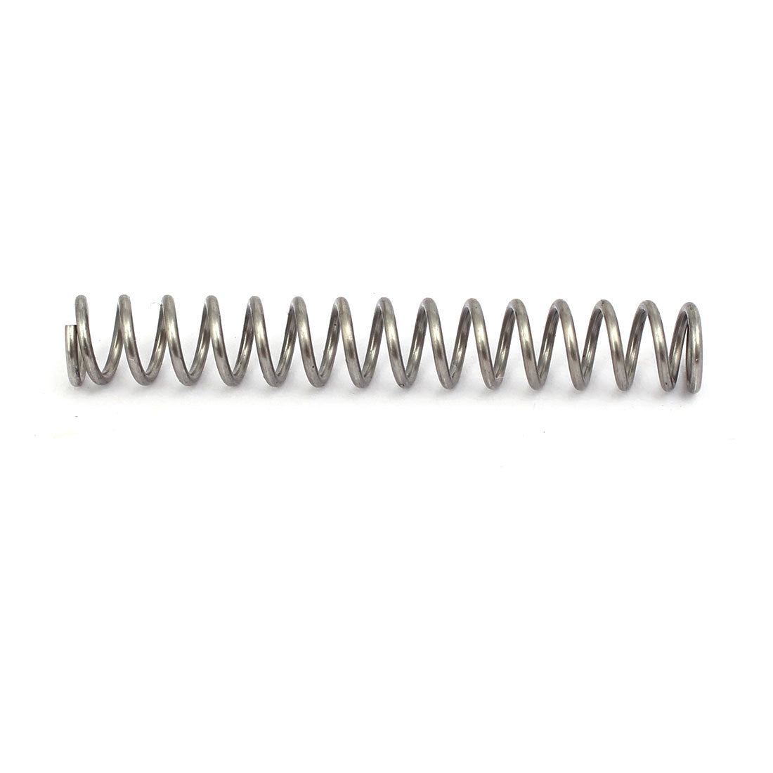 Harfington 0.8mmx6mmx40mm 304 Stainless Steel Compression Springs Silver Tone 10pcs