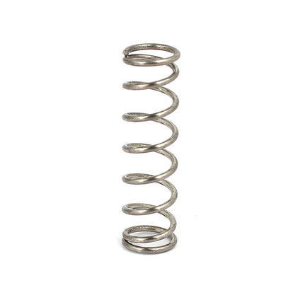 Harfington 0.8mmx7mmx25mm 304 Stainless Steel Compression Springs 10pcs