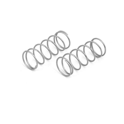 Harfington 0,8 mm x 12 mm x 30 mm 304 Edelstahl-Druckfedern, silberfarben, 10 Stück