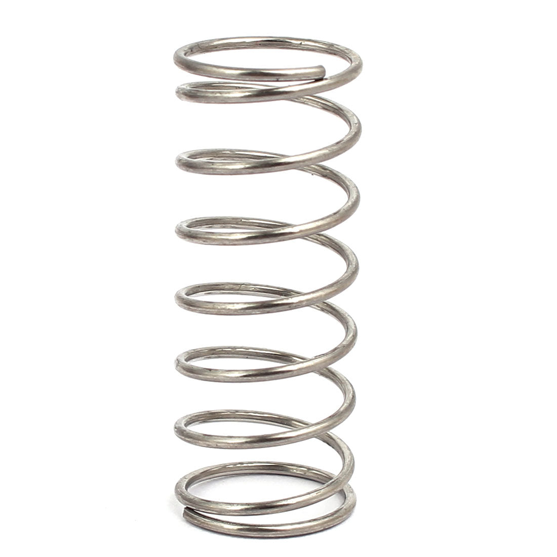 Harfington 1mmx14mmx35mm 304 Stainless Steel Compression Springs Silver Tone 10pcs