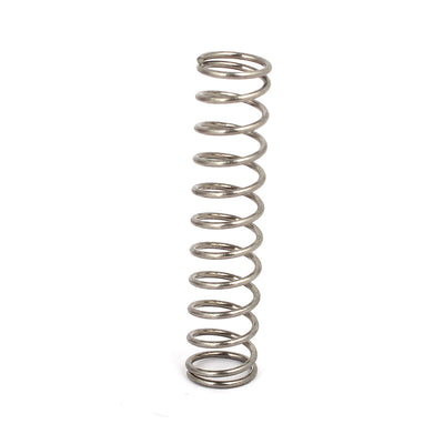 Harfington 0,8 mm x 8 mm x 35 mm 304 Edelstahl-Druckfedern, silberfarben, 20 Stück