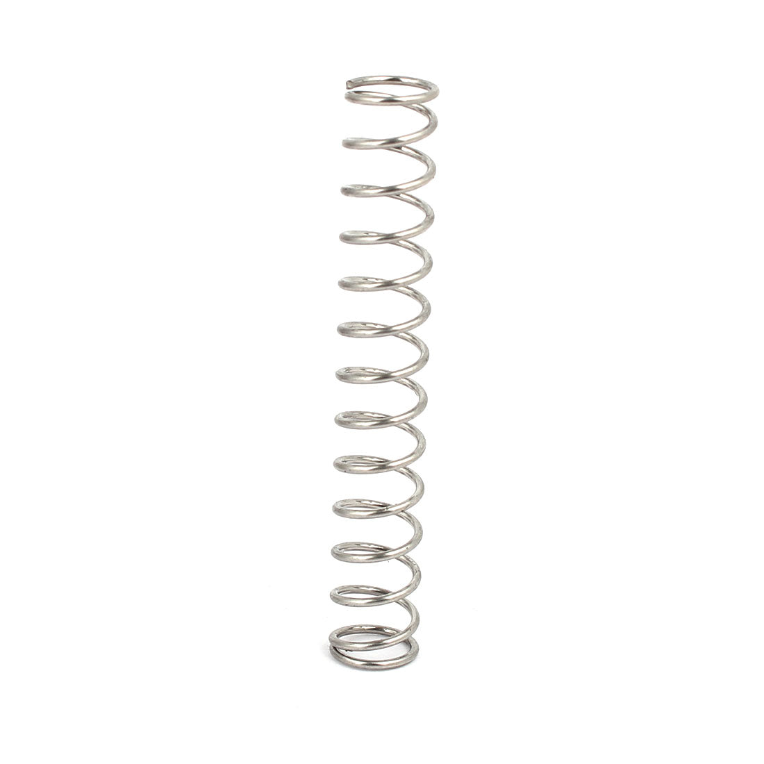 uxcell Uxcell 0.8mmx8mmx50mm 304 Stainless Steel Compression Springs Silver Tone 20pcs