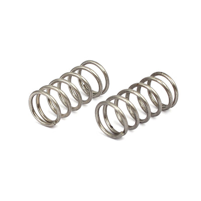 Harfington 1mmx10mmx20mm 304 Stainless Steel Compression Springs Silver Tone 20pcs