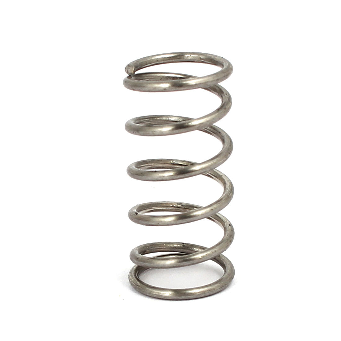 Harfington 1mmx10mmx20mm 304 Stainless Steel Compression Springs Silver Tone 20pcs