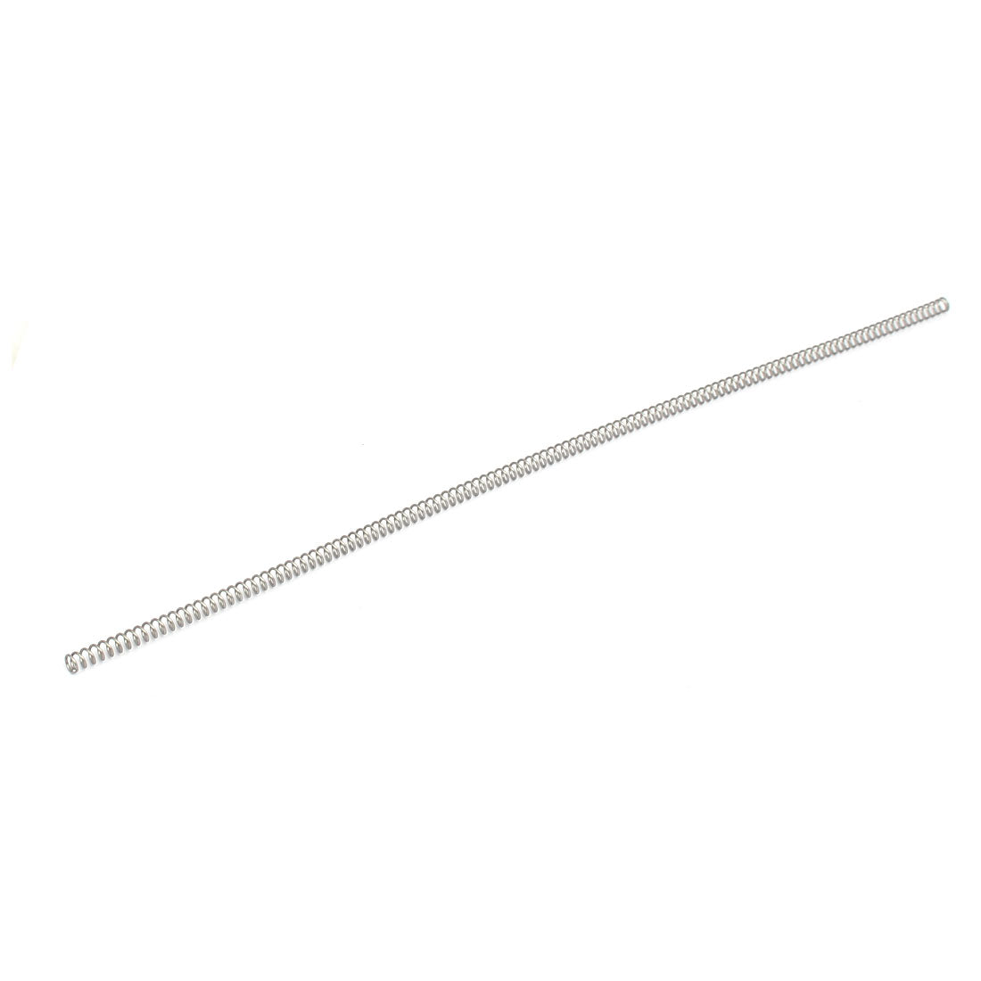 Harfington 0.7mmx5mmx305mm 304 Stainless Steel Compression Spring Silver Tone