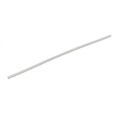 Harfington 0.7mmx5mmx305mm 304 Stainless Steel Compression Spring Silver Tone