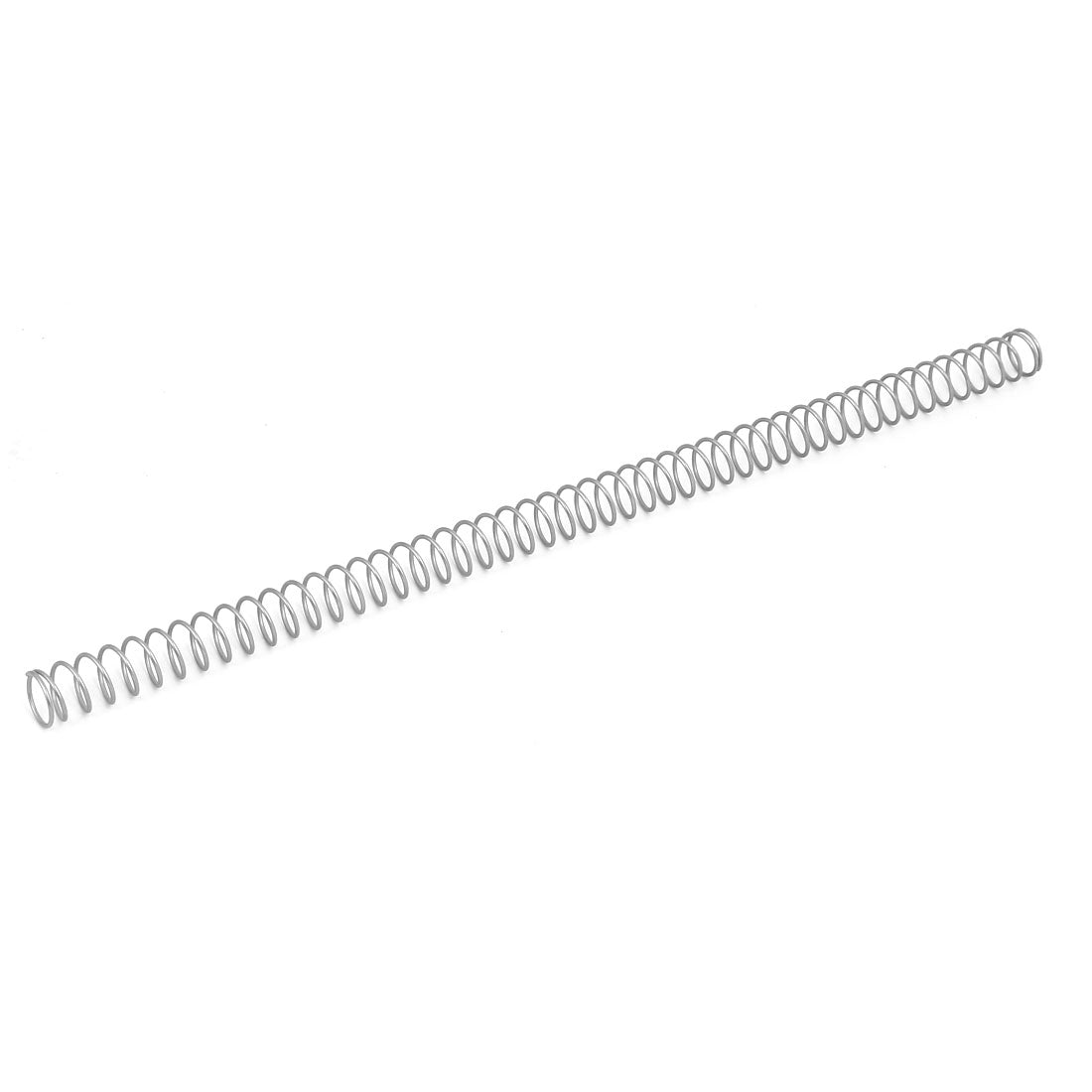 Harfington 1.2mmx14mmx305mm 304 Stainless Steel Compression Springs Silver Tone