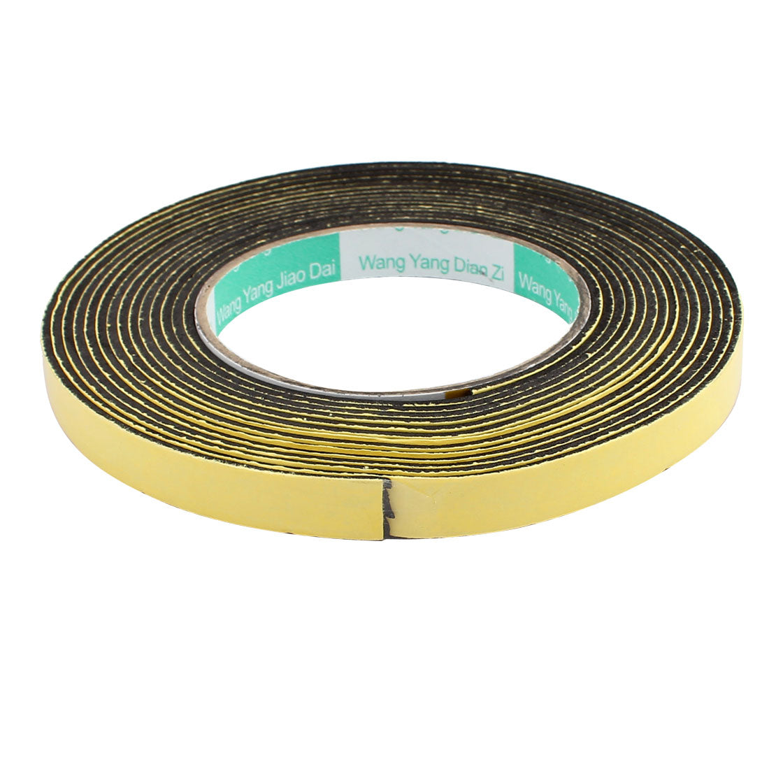 uxcell Uxcell 12mm Width 2mm Thick Single Sided Sealing Shockproof Sponge Tape 5m Length