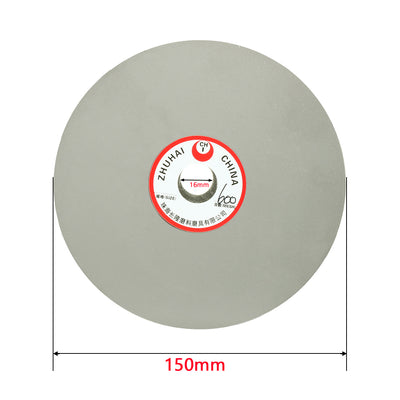 Harfington 6-inch Diamond Coated Flat Lap Wheel Grinding Sanding Polishing Disc
