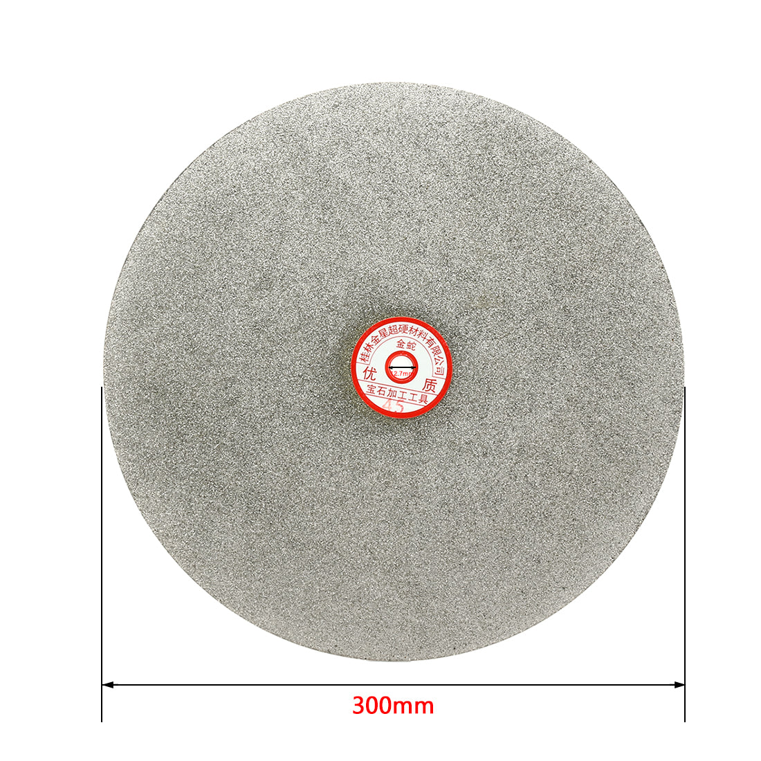 uxcell 12-inch Diamond Coated Flat Lap Disk Wheel Grinding Sanding Disc