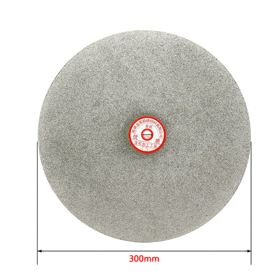 Harfington 12-inch Diamond Coated Flat Lap Disk Wheel Grinding Sanding Disc