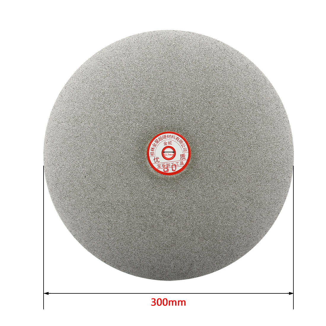 uxcell 12-inch Diamond Coated Flat Lap Disk Wheel Grinding Sanding Disc