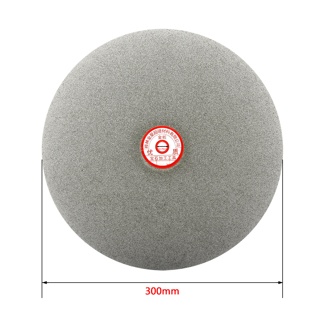 uxcell 12-inch Diamond Coated Flat Lap Disk Wheel Grinding Sanding Disc