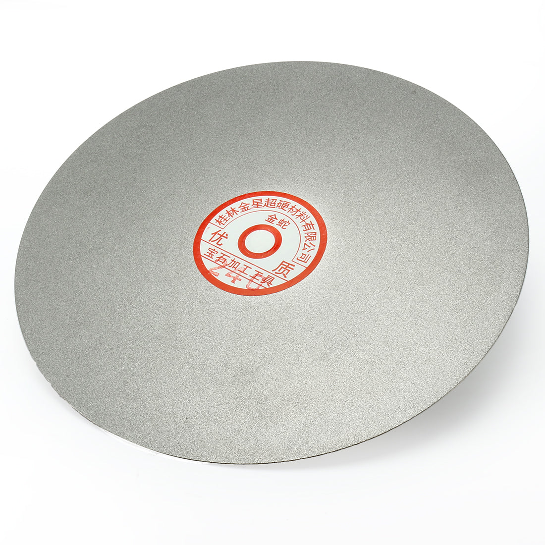 uxcell 12-inch Diamond Coated Flat Lap Disk Wheel Grinding Sanding Disc