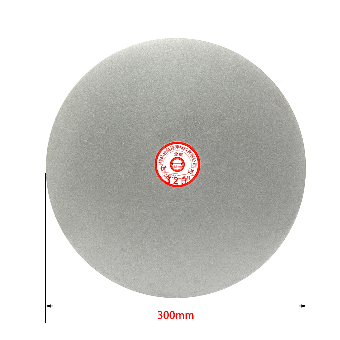 uxcell 12-inch Diamond Coated Flat Lap Disk Wheel Grinding Sanding Disc