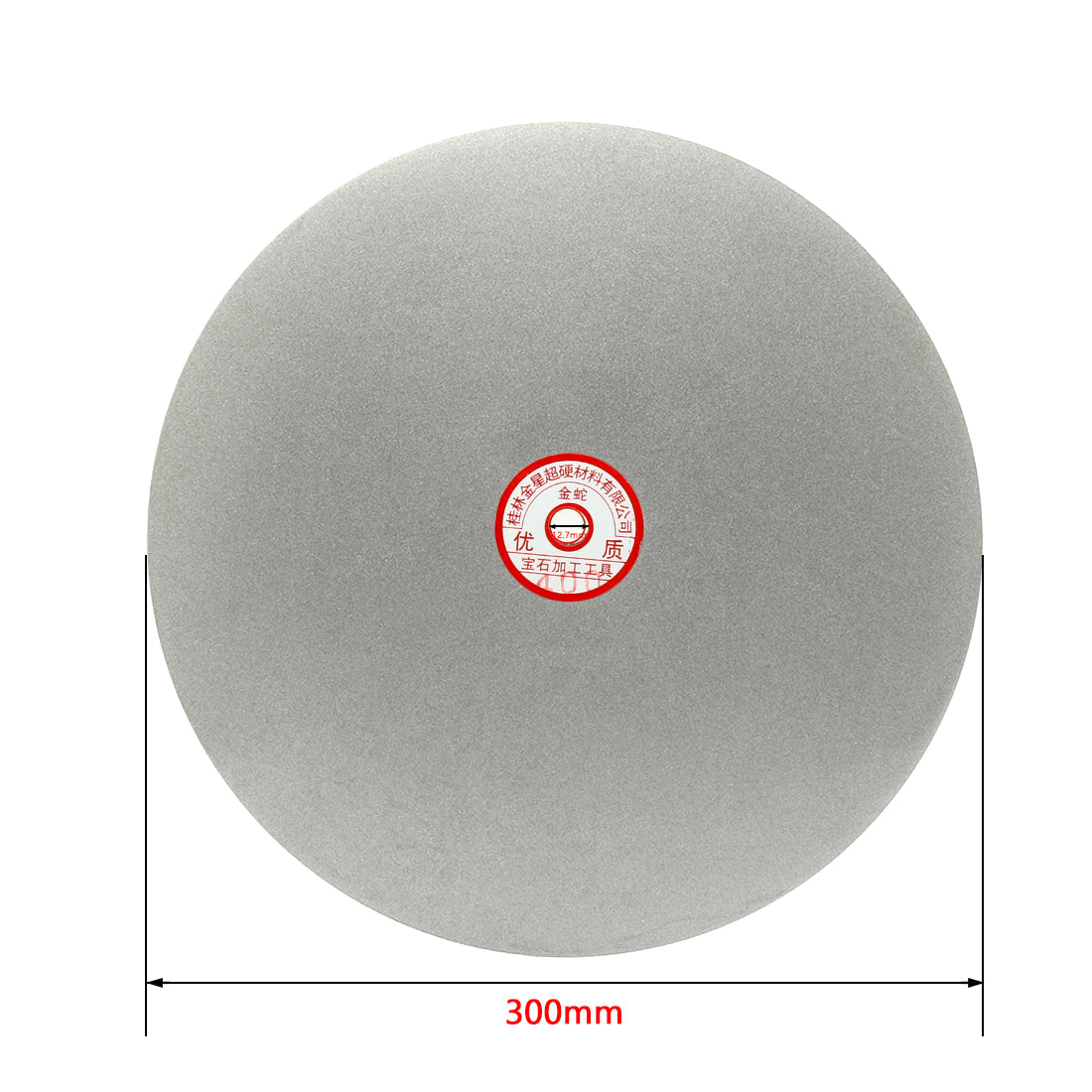 uxcell 12-inch Diamond Coated Flat Lap Disk Wheel Grinding Sanding Disc