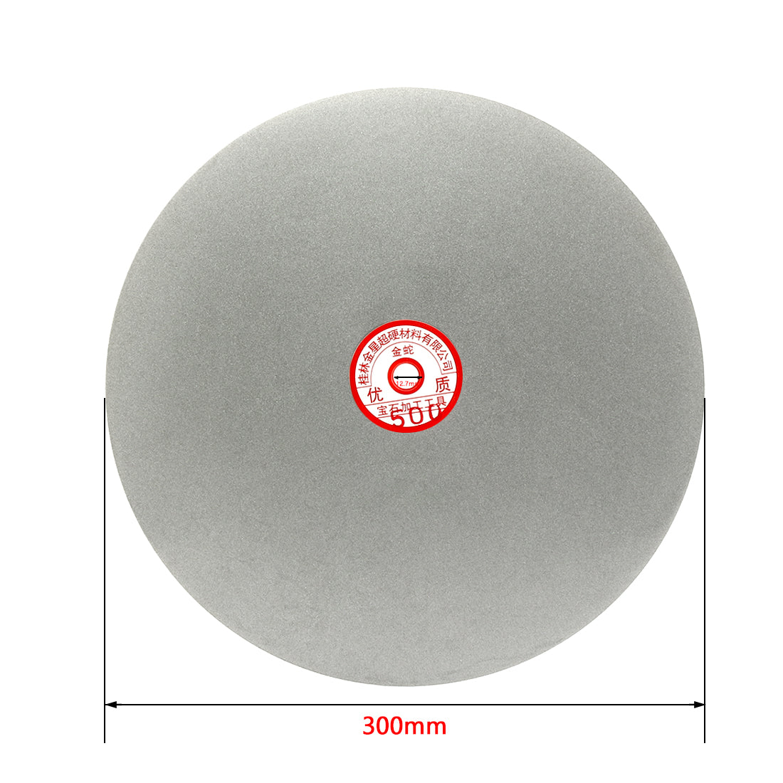 uxcell 12-inch Diamond Coated Flat Lap Disk Wheel Grinding Sanding Disc