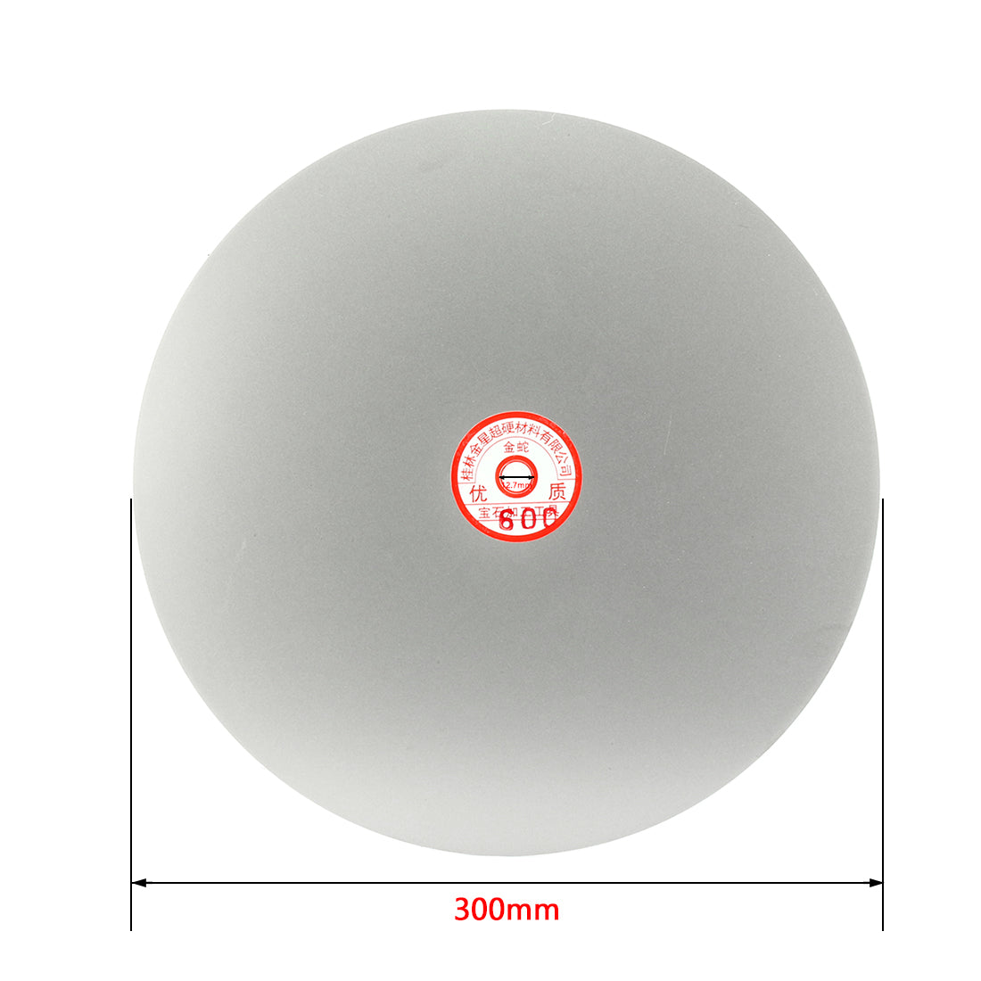 uxcell 12-inch Diamond Coated Flat Lap Disk Wheel Grinding Sanding Disc