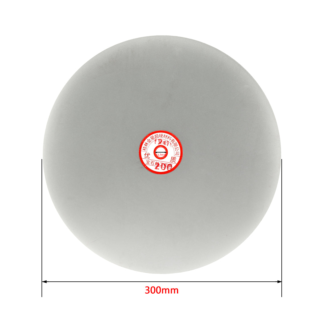 uxcell 12-inch Diamond Coated Flat Lap Disk Wheel Grinding Sanding Disc