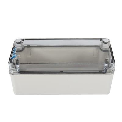 Harfington 3.2"x7.1"x2.8"(80mmx180mmx70mm) ABS Junction Box Universal Project Enclosure w PC Transparent Cover