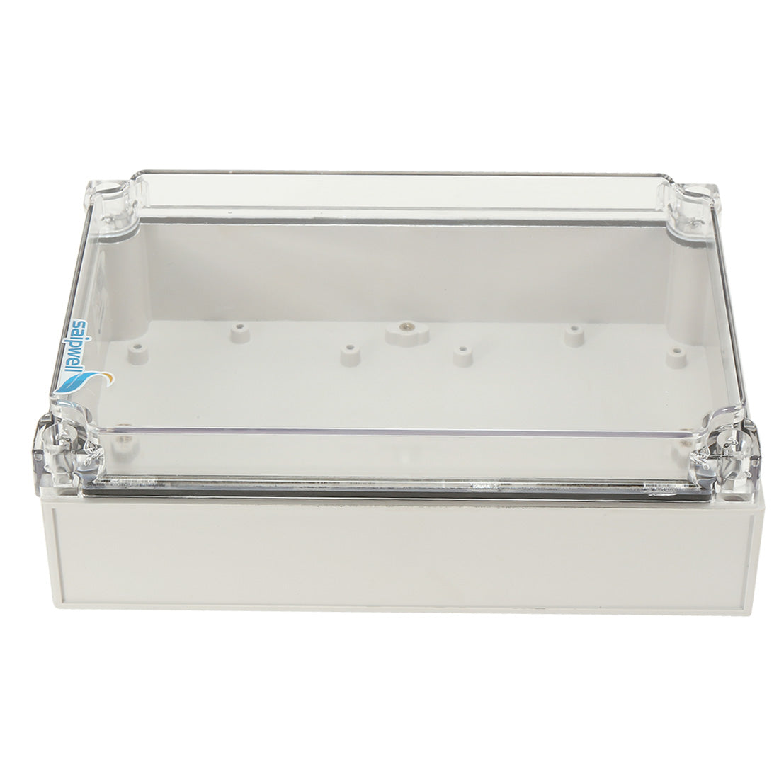 Harfington 6.9"x9.8"x2.9"(175mmx250mmx75mm) ABS Junction Box Universal Project Enclosure w PC Transparent Cover