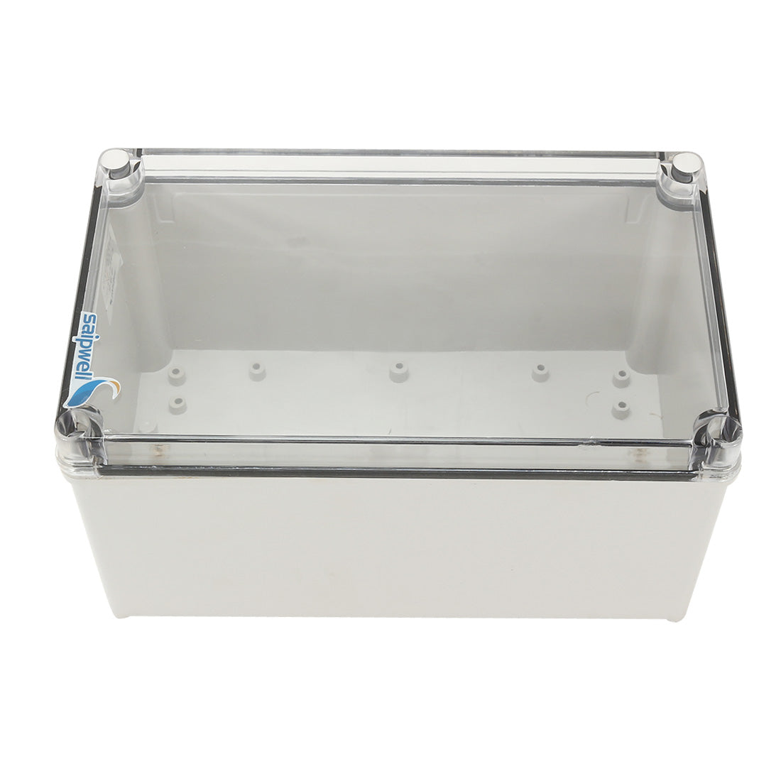 Harfington 9.8"x5.9"x5.1"(250mmx150mmx130mm) ABS Junction Box Universal Project Enclosure w PC Transparent Cover