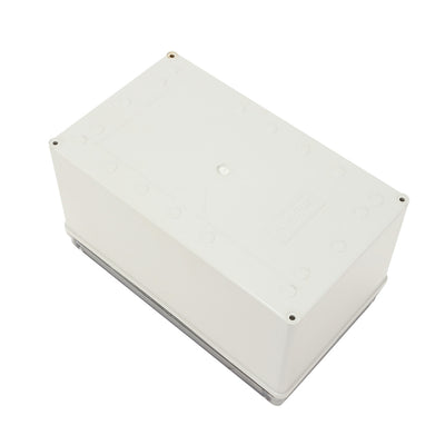 Harfington 9.8"x5.9"x5.1"(250mmx150mmx130mm) ABS Junction Box Universal Project Enclosure w PC Transparent Cover