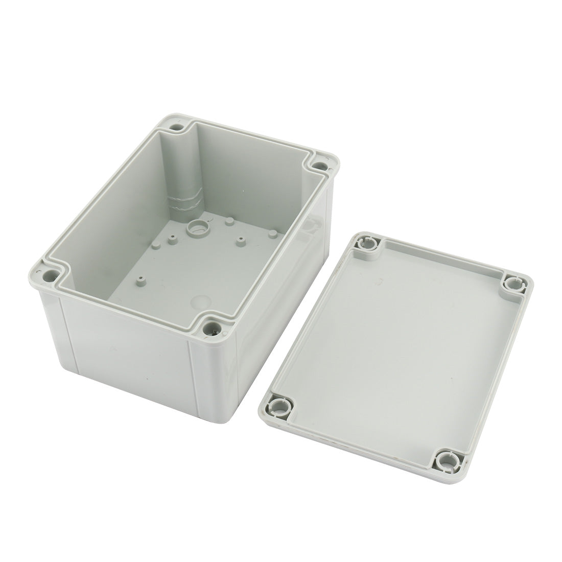 Harfington 7.1"x5.11"x3.54"(180mmx130mmx90mm) ABS Dustproof IP65 Junction Box Universal Electric Project Enclosure