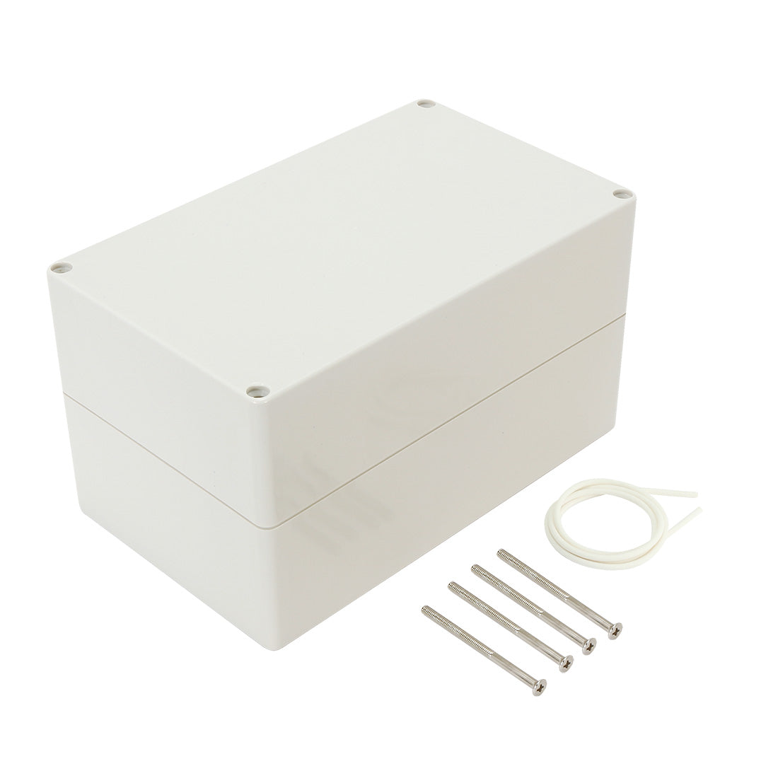 Harfington 7.9"x4.7"x4.45"(200mmx120mmx113mm) ABS Junction Box Universal Electric Project Enclosure