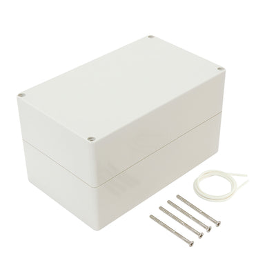 Harfington 7.9"x4.7"x4.45"(200mmx120mmx113mm) ABS Junction Box Universal Electric Project Enclosure