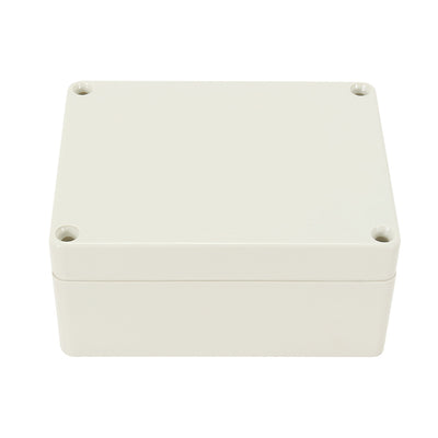 Harfington 4.52"x3.54"x2.16"(115mmx90mmx55mm) ABS Junction Box Universal Electric Project Enclosure