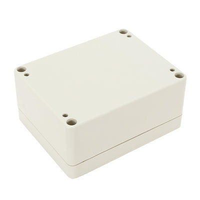 Harfington 4.52"x3.54"x2.16"(115mmx90mmx55mm) ABS Junction Box Universal Electric Project Enclosure