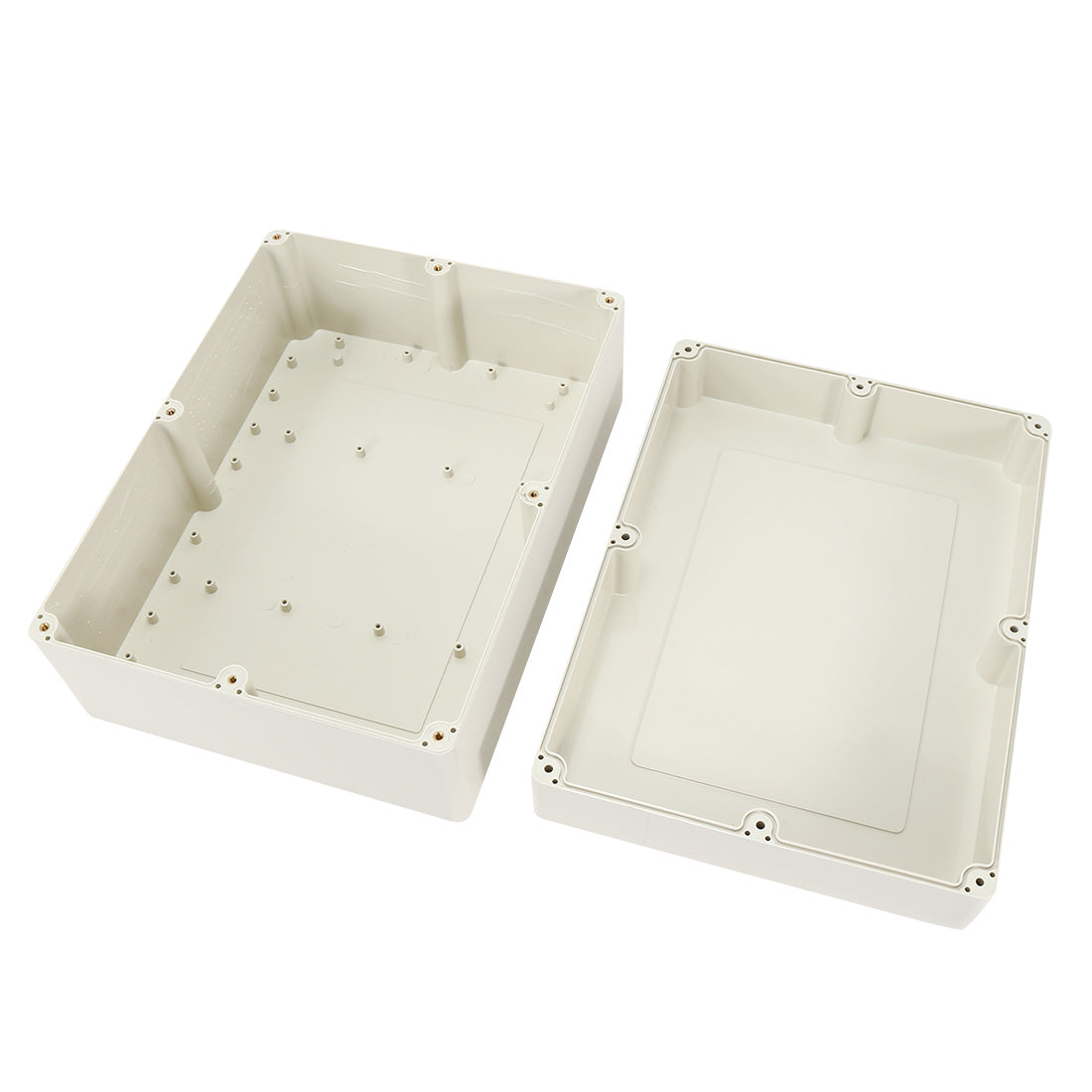 Harfington 12.6"x9.5"x5.5"(320mmx240mmx140mm) ABS Junction Box Universal Electric Project Enclosure