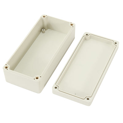 Harfington 5.9"x2.76"x1.85"(150mmx70mmx47mm) ABS Junction Box Universal Electric Project Enclosure
