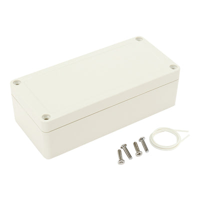 Harfington 5.9"x2.76"x1.85"(150mmx70mmx47mm) ABS Junction Box Universal Electric Project Enclosure