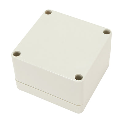 Harfington 3.3"x3.2"x2.2"(83mmx81mmx56mm) ABS Junction Box Universal Electric Project Enclosure