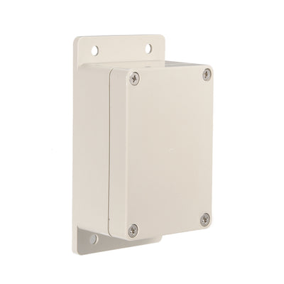 Harfington 3.9"x2.67"x2"(100mmx68mmx50mm) ABS Junction Box Universal Electric Project Enclosure w  Mounting Fixed Hole