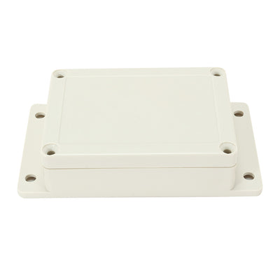 Harfington 4.53"x3.35"x1.37"(115mmx85mmx35mm) ABS Junction Box Universal Electric Project Enclosure w Fixed Ear