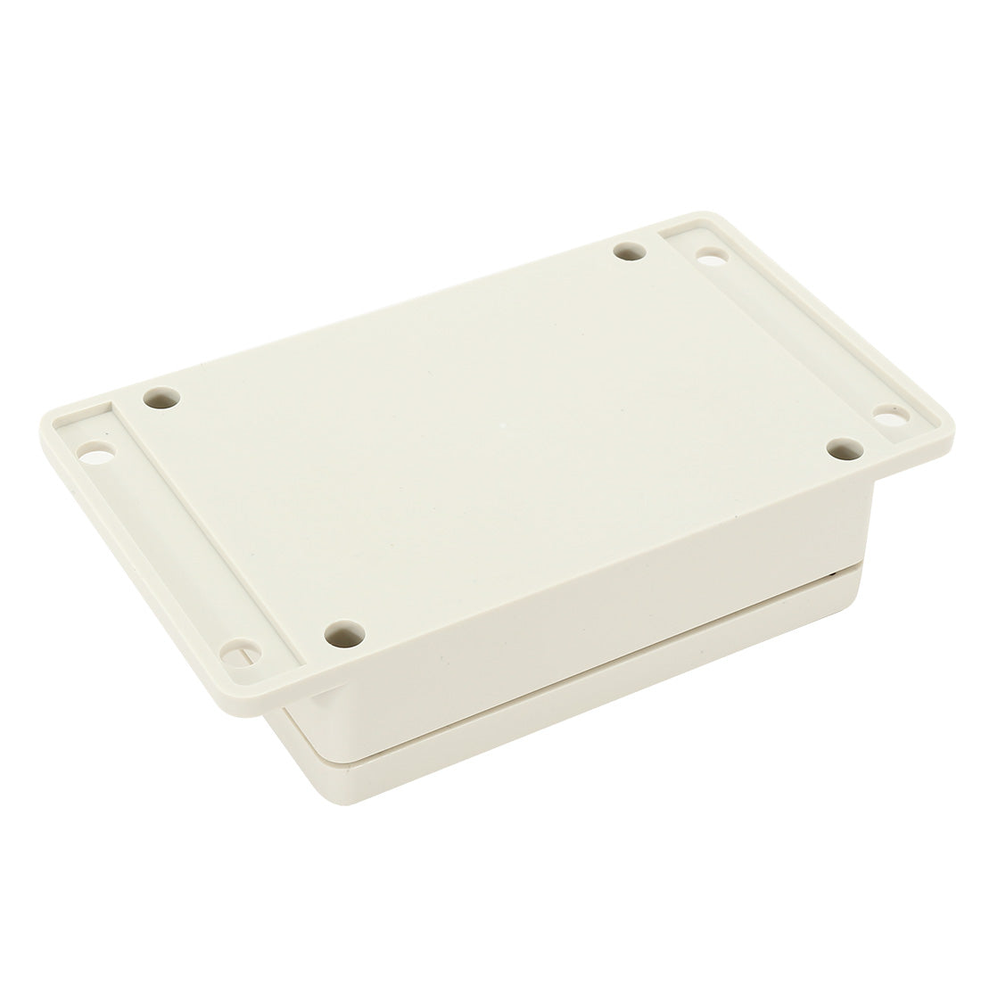 Harfington 4.53"x3.35"x1.37"(115mmx85mmx35mm) ABS Junction Box Universal Electric Project Enclosure w Fixed Ear