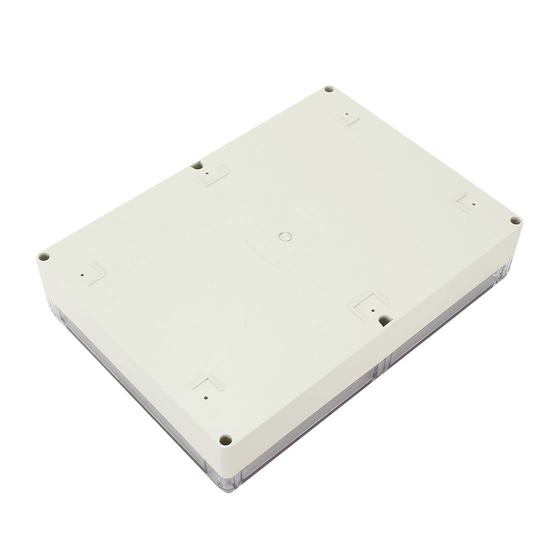 uxcell Uxcell 11.4"x8.3"x2.3"(290mmx210mmx60mm) ABS Junction Box Universal Project Enclosure w PC Transparent Cover